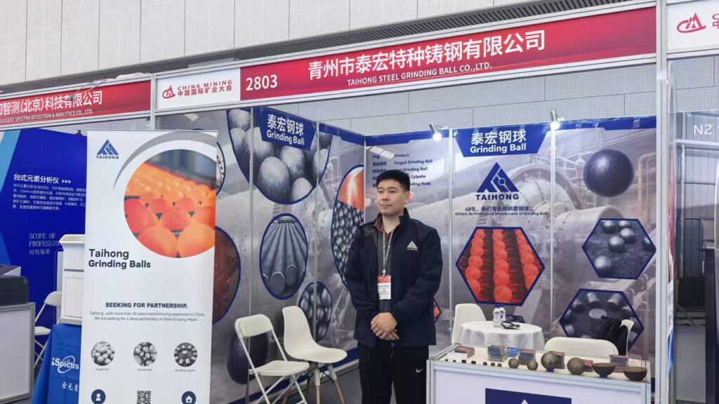 Taihong at Tianjin Mining Exhibition | Grinding Media Manufacturer